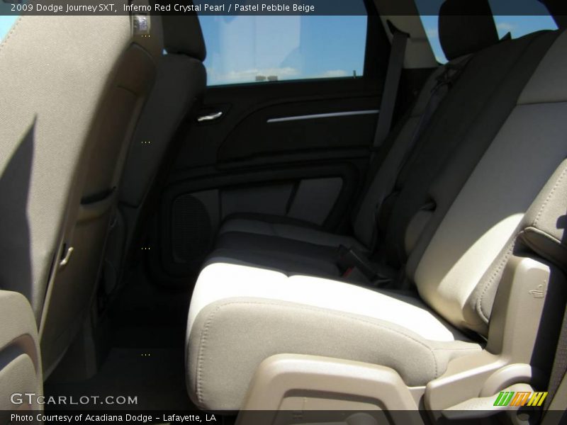 Inferno Red Crystal Pearl / Pastel Pebble Beige 2009 Dodge Journey SXT