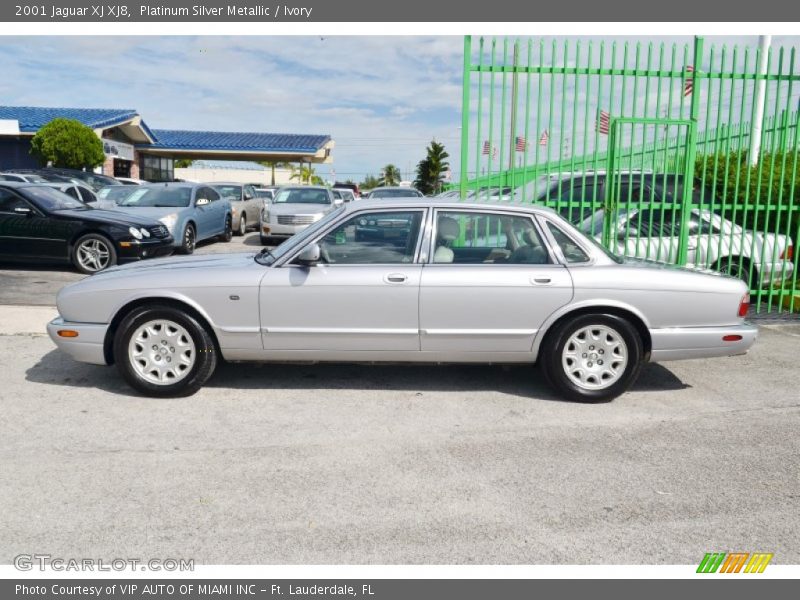  2001 XJ XJ8 Platinum Silver Metallic