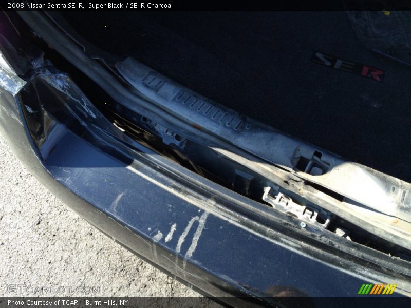Super Black / SE-R Charcoal 2008 Nissan Sentra SE-R