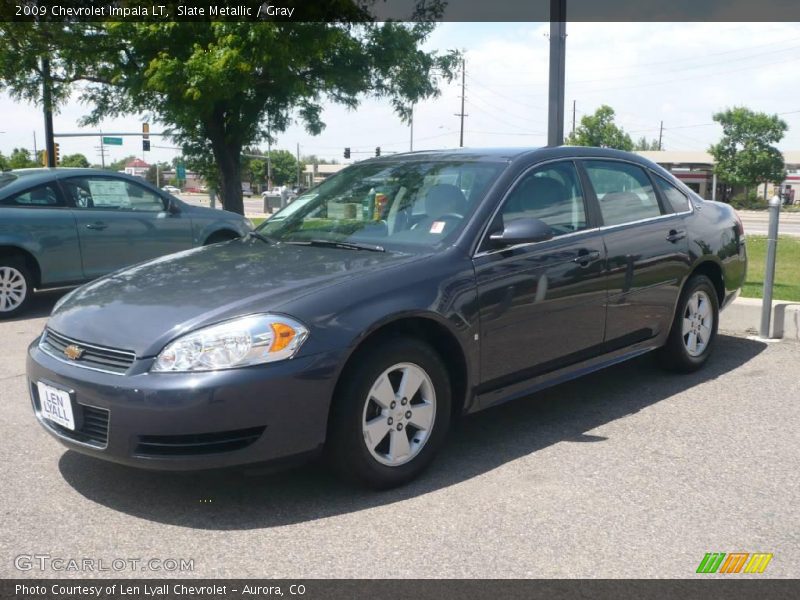 Slate Metallic / Gray 2009 Chevrolet Impala LT