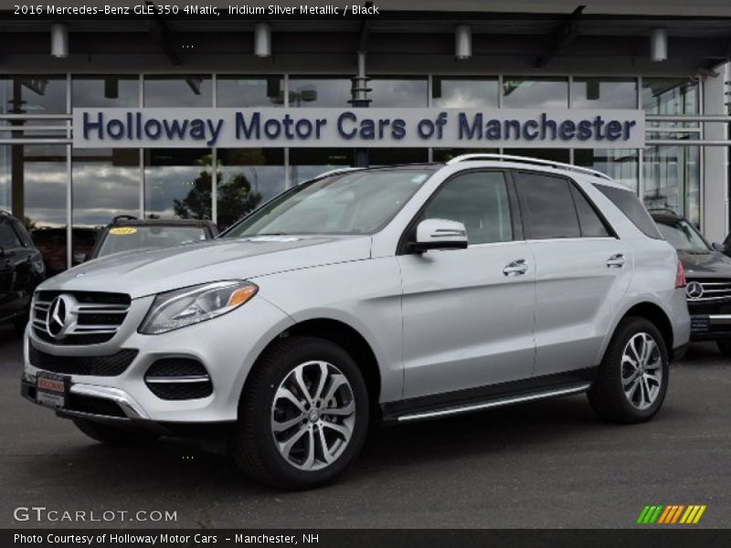 Iridium Silver Metallic / Black 2016 Mercedes-Benz GLE 350 4Matic
