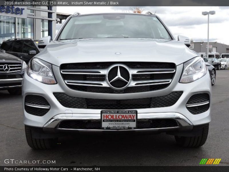 Iridium Silver Metallic / Black 2016 Mercedes-Benz GLE 350 4Matic