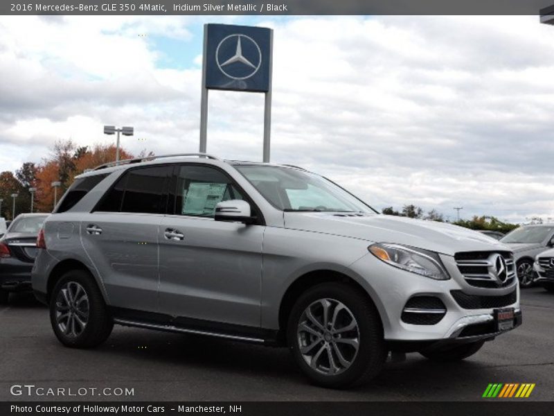 Iridium Silver Metallic / Black 2016 Mercedes-Benz GLE 350 4Matic