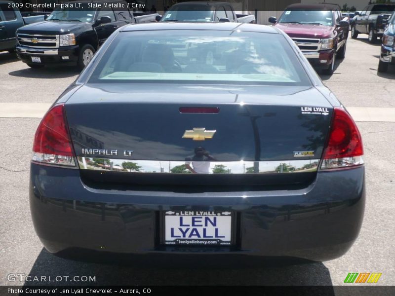 Slate Metallic / Gray 2009 Chevrolet Impala LT