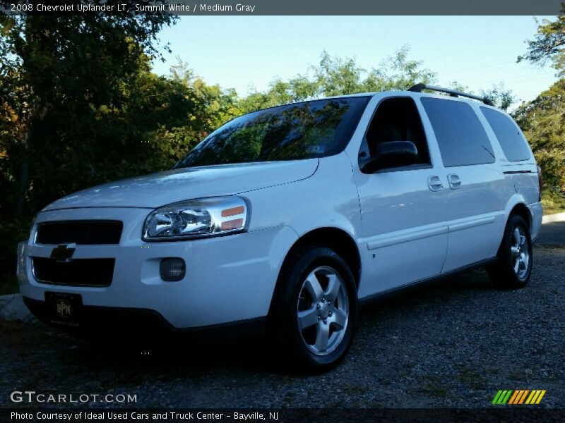 Summit White / Medium Gray 2008 Chevrolet Uplander LT