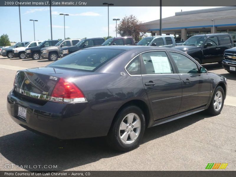 Slate Metallic / Gray 2009 Chevrolet Impala LT