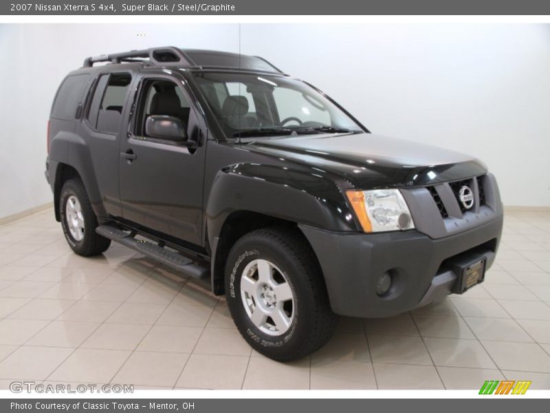 Super Black / Steel/Graphite 2007 Nissan Xterra S 4x4
