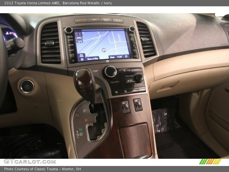 Controls of 2013 Venza Limited AWD