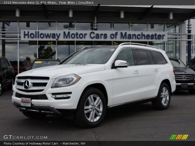 Polar White / Grey/Black 2016 Mercedes-Benz GL 450 4Matic