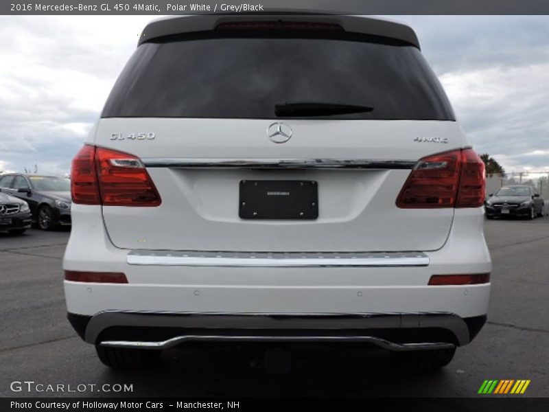 Polar White / Grey/Black 2016 Mercedes-Benz GL 450 4Matic