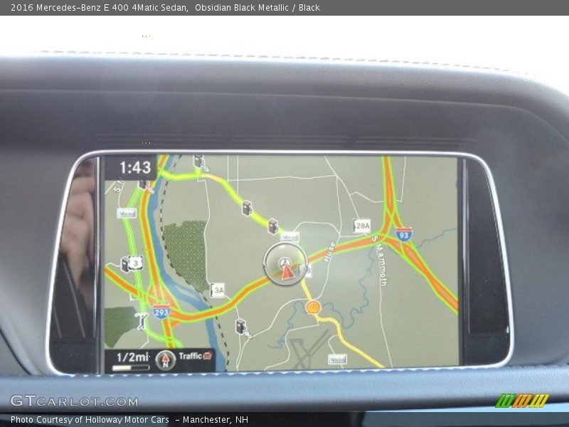 Navigation of 2016 E 400 4Matic Sedan