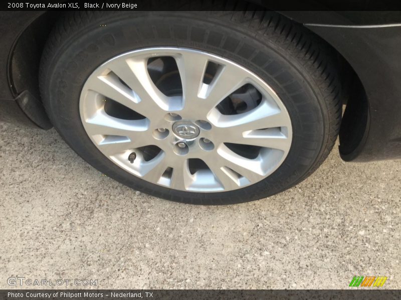 Black / Ivory Beige 2008 Toyota Avalon XLS