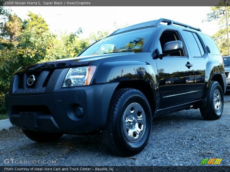 Super Black / Steel/Graphite 2008 Nissan Xterra S