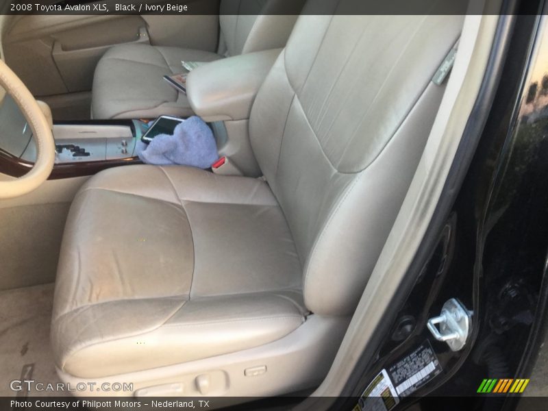 Black / Ivory Beige 2008 Toyota Avalon XLS