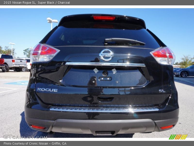 Super Black / Charcoal 2015 Nissan Rogue SL