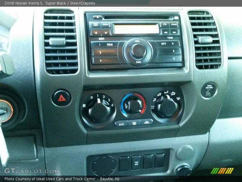 Super Black / Steel/Graphite 2008 Nissan Xterra S
