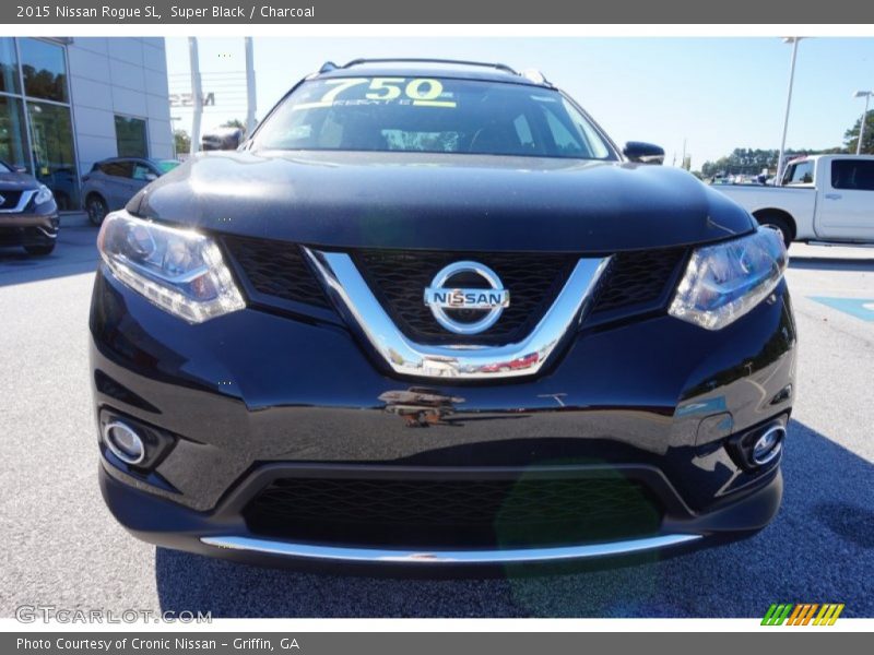Super Black / Charcoal 2015 Nissan Rogue SL