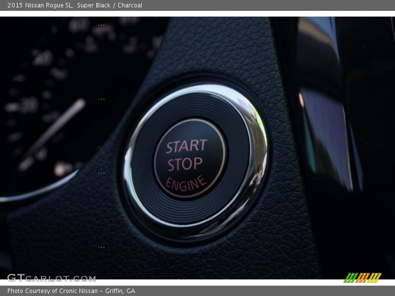 Super Black / Charcoal 2015 Nissan Rogue SL