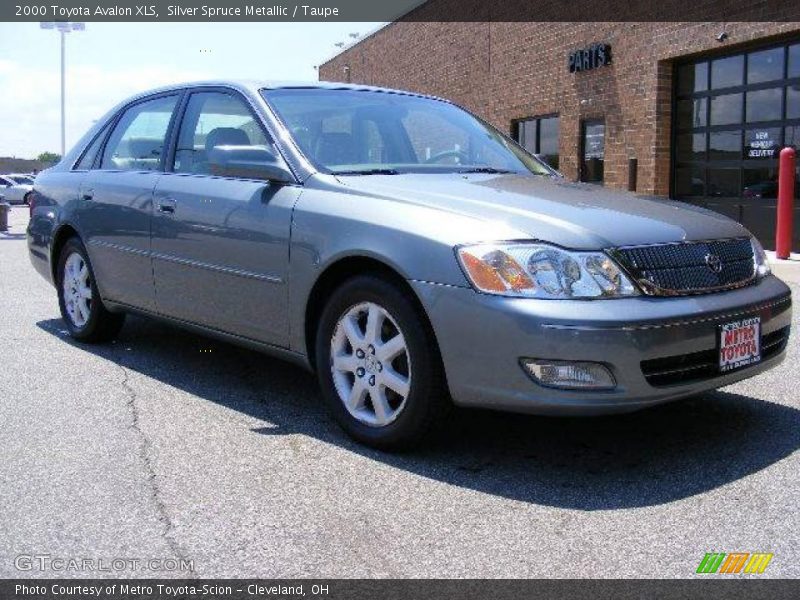 Silver Spruce Metallic / Taupe 2000 Toyota Avalon XLS