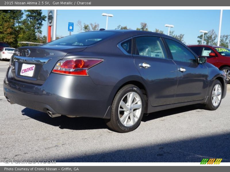 Gun Metallic / Charcoal 2015 Nissan Altima 2.5 SV