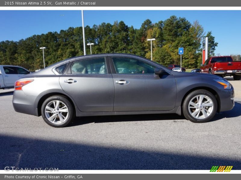 Gun Metallic / Charcoal 2015 Nissan Altima 2.5 SV