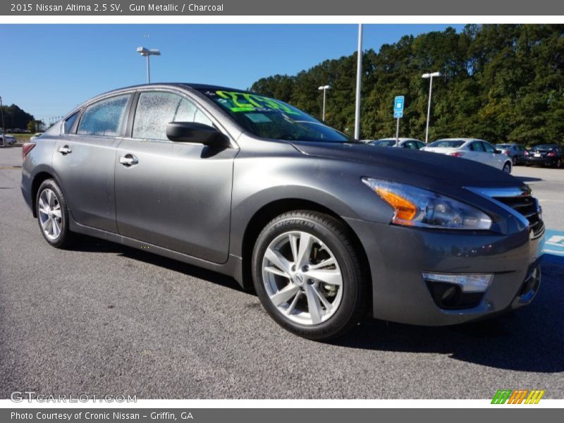 Gun Metallic / Charcoal 2015 Nissan Altima 2.5 SV