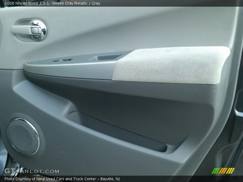 Smoke Gray Metallic / Gray 2008 Nissan Quest 3.5 S