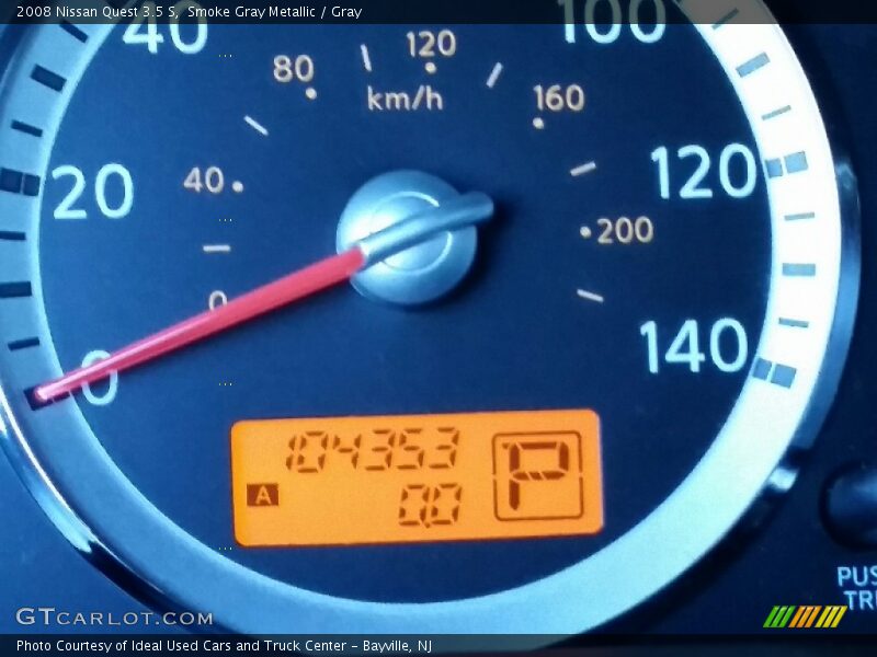 Smoke Gray Metallic / Gray 2008 Nissan Quest 3.5 S