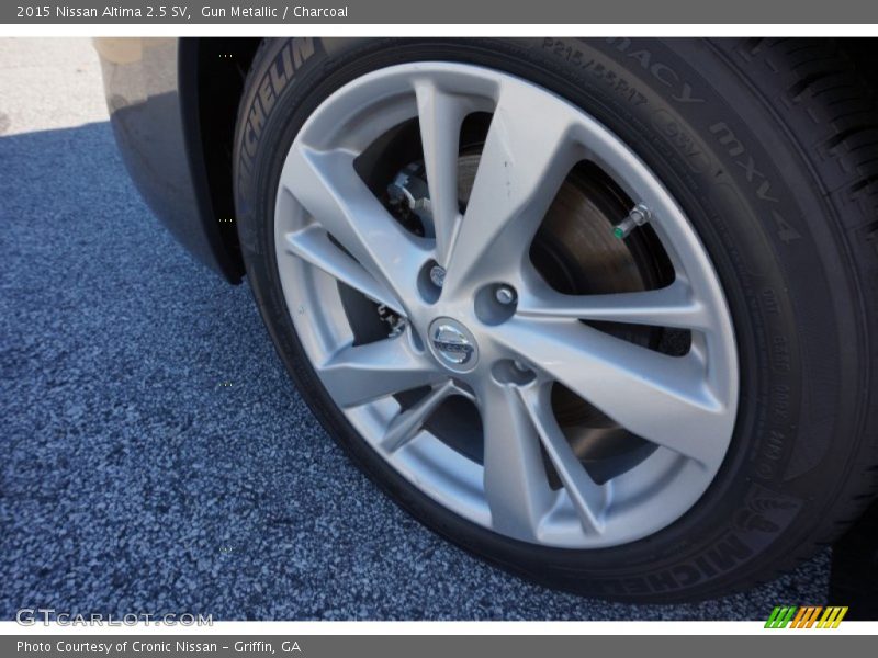 Gun Metallic / Charcoal 2015 Nissan Altima 2.5 SV