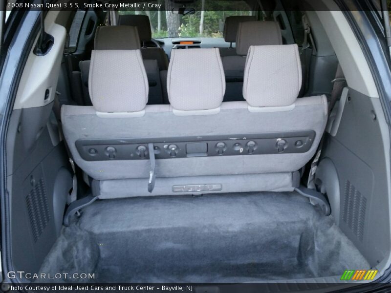 Smoke Gray Metallic / Gray 2008 Nissan Quest 3.5 S