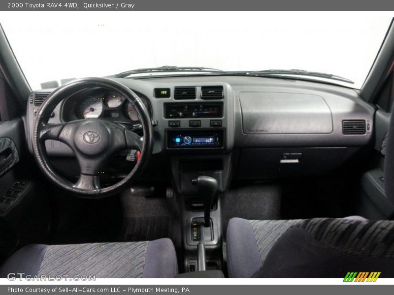  2000 RAV4 4WD Gray Interior