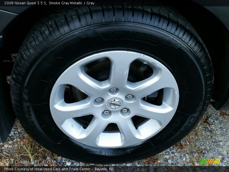 Smoke Gray Metallic / Gray 2008 Nissan Quest 3.5 S