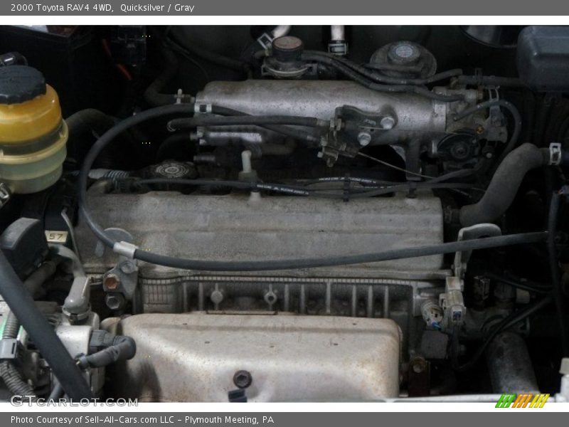Quicksilver / Gray 2000 Toyota RAV4 4WD