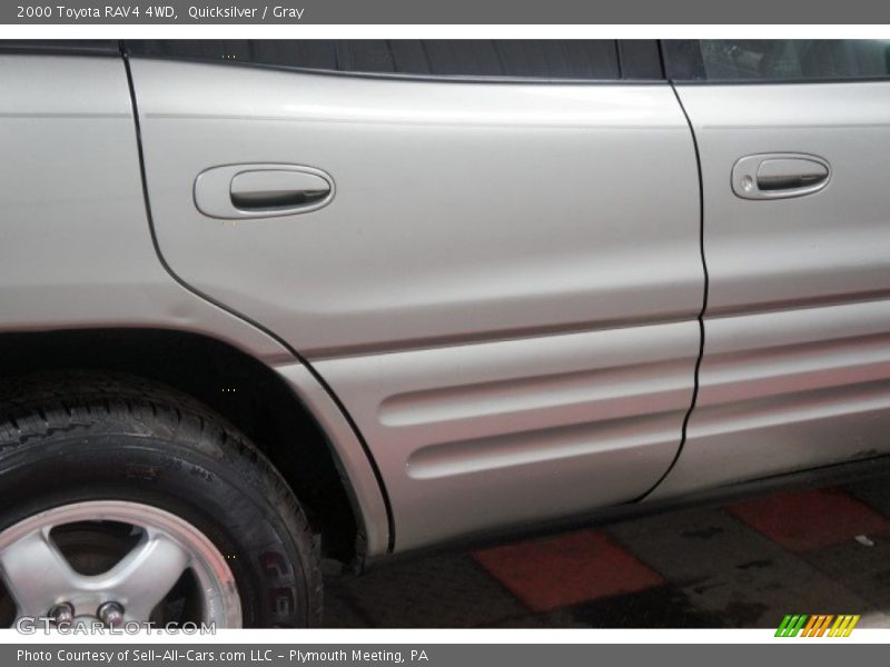 Quicksilver / Gray 2000 Toyota RAV4 4WD