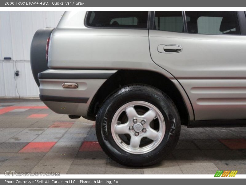 Quicksilver / Gray 2000 Toyota RAV4 4WD