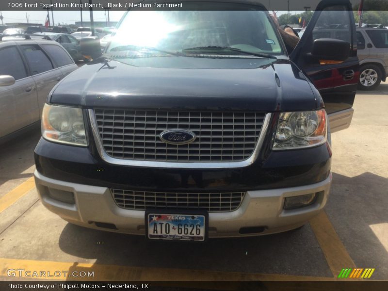 Black / Medium Parchment 2006 Ford Expedition King Ranch