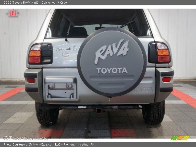 Quicksilver / Gray 2000 Toyota RAV4 4WD