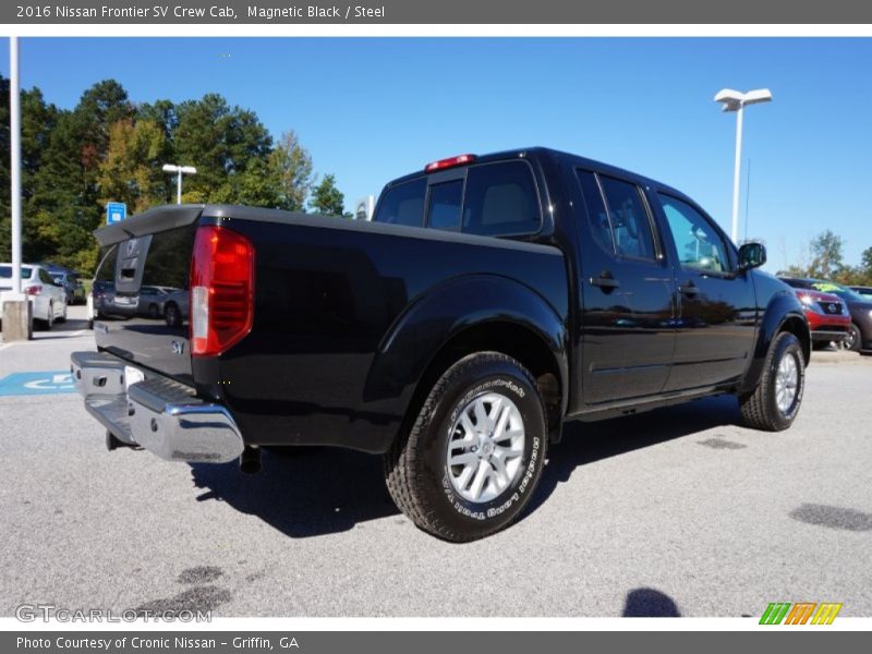 Magnetic Black / Steel 2016 Nissan Frontier SV Crew Cab