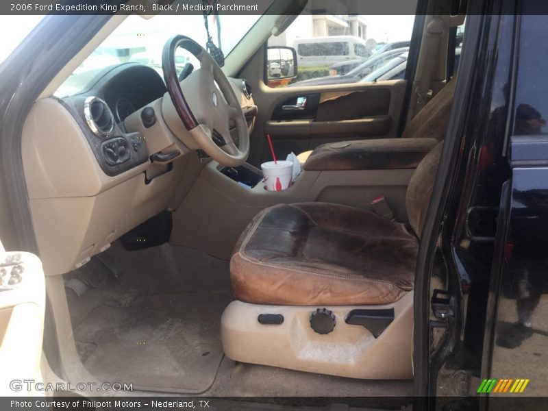 Black / Medium Parchment 2006 Ford Expedition King Ranch