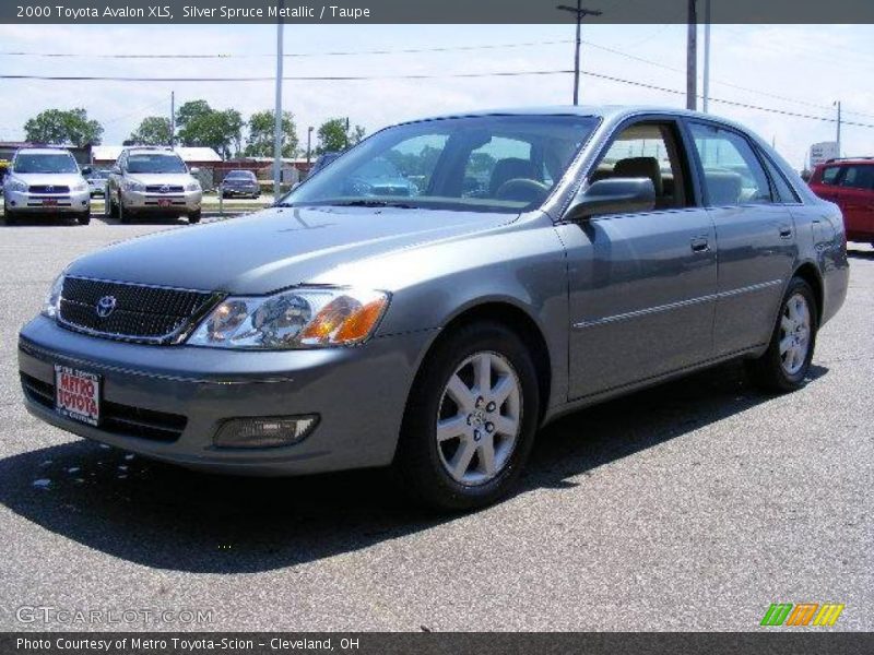 Silver Spruce Metallic / Taupe 2000 Toyota Avalon XLS