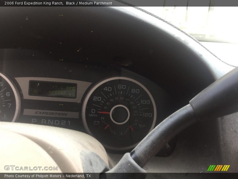 Black / Medium Parchment 2006 Ford Expedition King Ranch