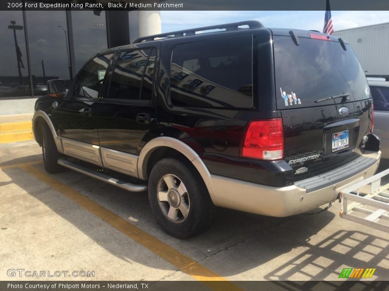 Black / Medium Parchment 2006 Ford Expedition King Ranch