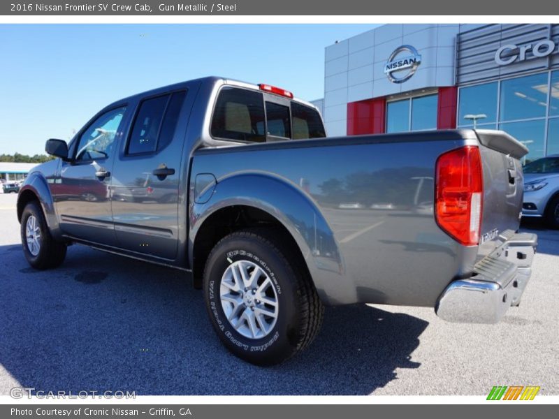 Gun Metallic / Steel 2016 Nissan Frontier SV Crew Cab