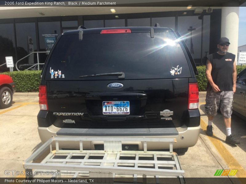 Black / Medium Parchment 2006 Ford Expedition King Ranch