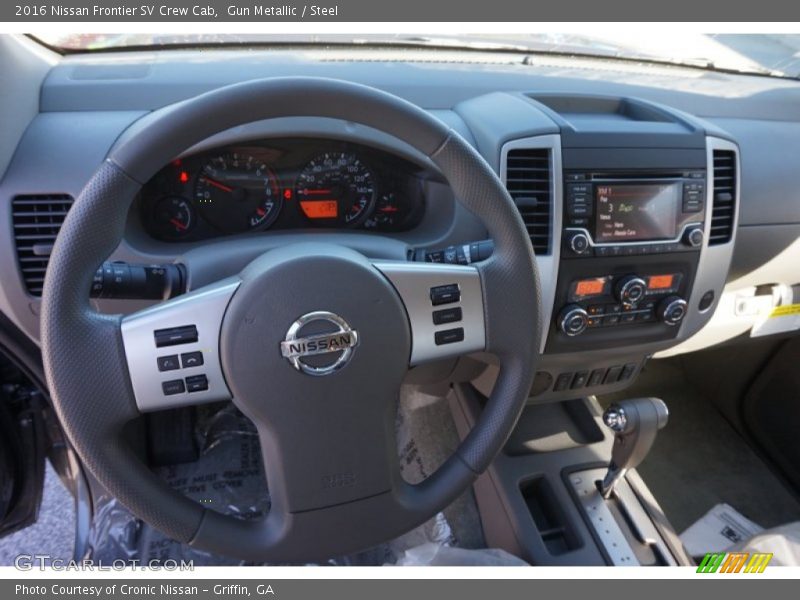 Gun Metallic / Steel 2016 Nissan Frontier SV Crew Cab
