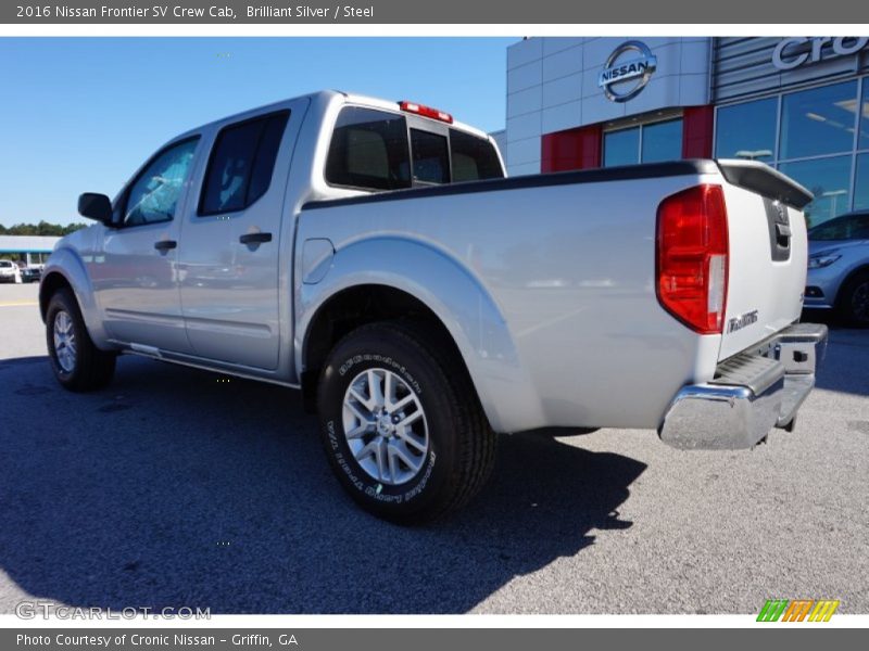 Brilliant Silver / Steel 2016 Nissan Frontier SV Crew Cab