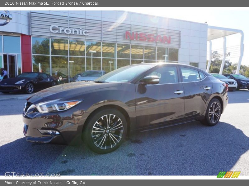 Forged Bronze / Charcoal 2016 Nissan Maxima SL