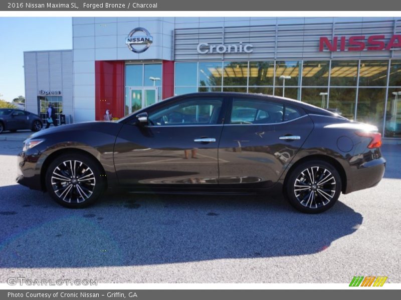 Forged Bronze / Charcoal 2016 Nissan Maxima SL