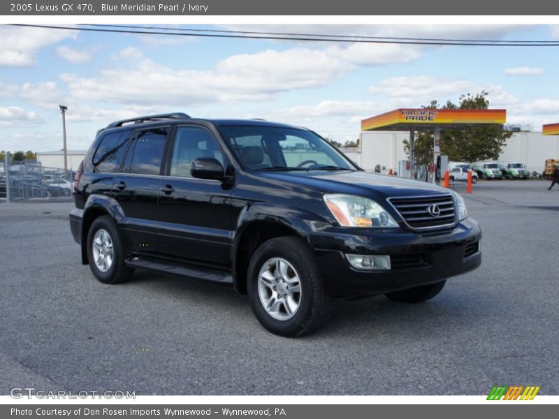 Blue Meridian Pearl / Ivory 2005 Lexus GX 470