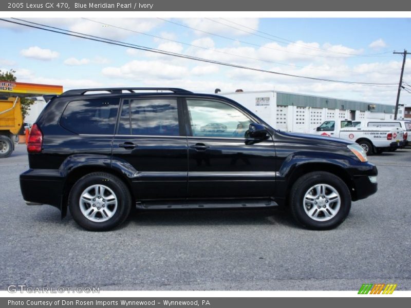 Blue Meridian Pearl / Ivory 2005 Lexus GX 470